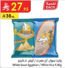 وانت سوان ارز مصري / ابيض 4.5 كيلو