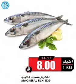 ماكريل سمك 1 كيلو