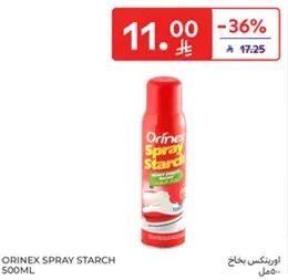 Orinex Spray Starch 500ml