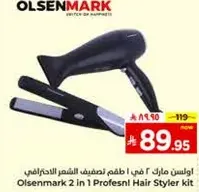Olsenmark 2 in 1 Professional Hair Styler kit