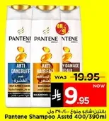 Pantene Shampoo Assorted 400/390 ml