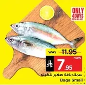 Small fish suitable for grilling.