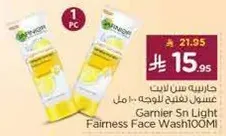Garnier Skin Naturals Light Fairness Face Wash 100ml