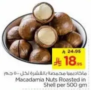 مكاداميا مجففه بالقشره لكل 500 جرام
