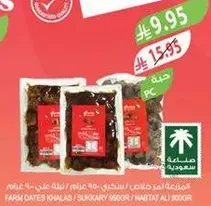 Farm Dates Kohalas / Sugary 500gr / Nabtat Alj 300gr