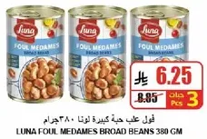 LUNA Foul Medames Broad Beans 380 gm
