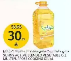 زيت نباتي مختلط صنف نشط 4 لتر