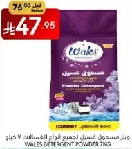 مسحوق غسيل ويلز لجميع انواع fabrics، 7 كيلو.