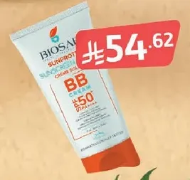 BB cream with sun protection factor 50.