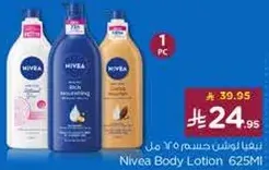 Nivea Body Lotion 625ML