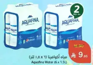 مياه اكوافينا (6 × 1.0 لتر)