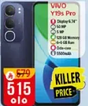 VIVO Y19s Pro with 6.34