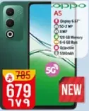 Oppo A5 with a 6.57