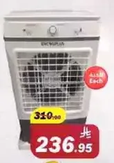 This is a small fan appliance designed for personal cooling.
