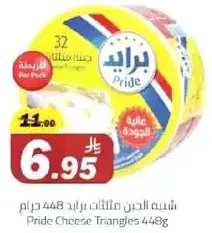 جبن مثلثات برايد 448 جرام