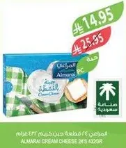 جبنه كريميه المراعي 2×432 غرام