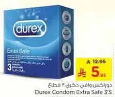 Durex Condom Extra Safe 3's