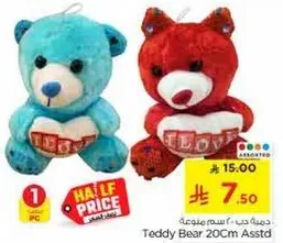 Teddy Bear 20Cm Assorted