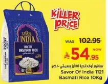 Savor Of India 1121 Basmati Rice 10Kg