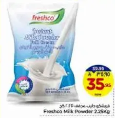 Freshco Instant Milk Powder Full Cream 2.25Kg