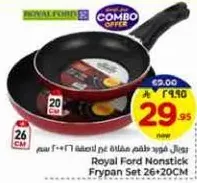 Royal Ford Nonstick Frypan Set 26+20 cm