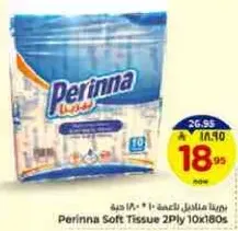 Perinna Soft Tissue 2Ply 10x180s