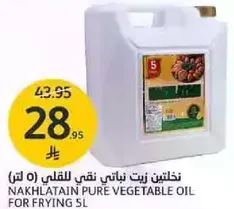 Nakhlatain pure vegetable oil for frying 5L