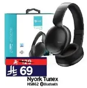 Nyork Tunex HS862 Bluetooth headphones.