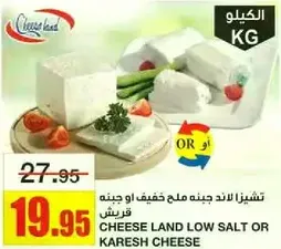 جبنه لاند خفيفه ملح او قريش.