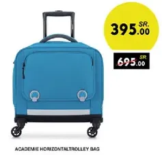 Academie horizontal trolley bag.