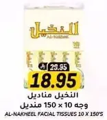 Al-Nakheel Facial Tissues 10 x 150's