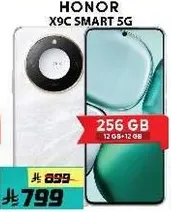 HONOR X9C SMART 5G with 256 GB storage and 12 GB RAM.