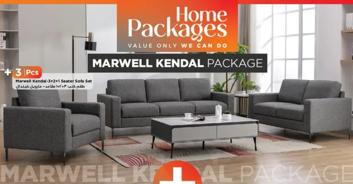 Marwell Kendal 5+2+1 Seater Sofa Set