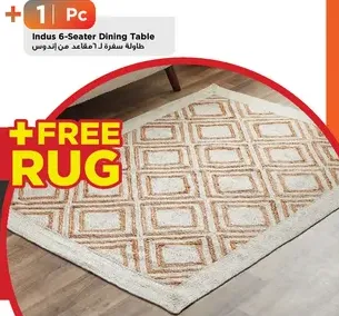 Indus 6-Seater Dining Table