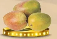 Fresh and ripe mangoes, perfect for snacking or adding to desserts.