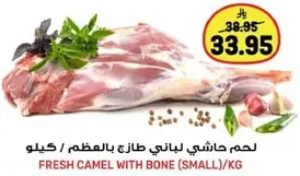 Fresh camel with bone (small)