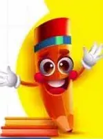 A fun and colorful character that represents creativity and learning.