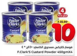 Foster Clark's Custard Powder 450g x 4