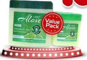 Aloe Vera Petroleum Jelly Skin Protectant.