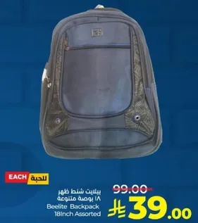 Boelite Backpack 18 Inch Assorted