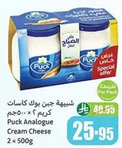 Puck Analogue Cream Cheese 2 x 500g