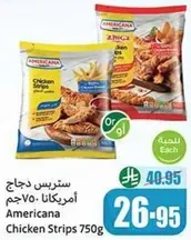Americana Chicken Strips 750g