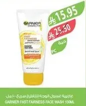 Garnier Fast Fairness Face Wash 100ml