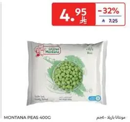 Montana Peas 400g