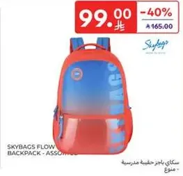 Skybags Flow Backpack - Assorted