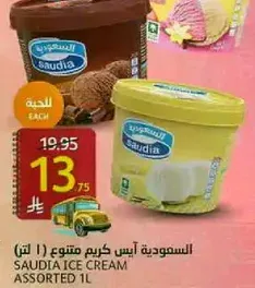 Soudia assorted ice cream (1 liter)