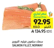 Salmon fillet from Norway.