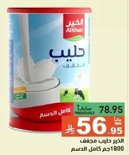 Full cream milk powder.