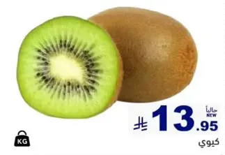 Kiwi fruit, fresh and delicious.