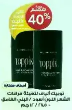 Hair fibers for black color.